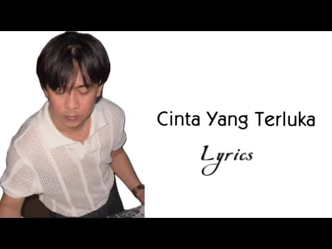 Taufik Olando - Cinta Yang Terluka