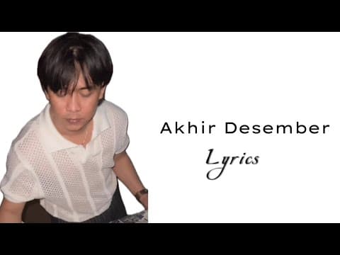 Taufik Olando - Akhir Desember Lirik