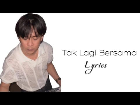 Taufik Olando - Tak Lagi Bersama Lirik